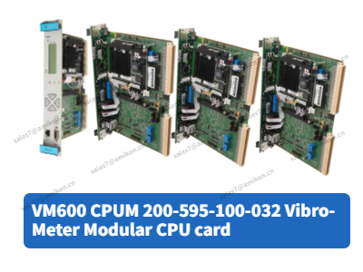 VM600 CPUM 200-595-100-032 Vibro-Meter Modüler CPU kartı