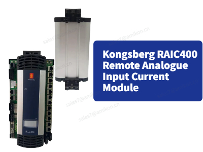 Kongsberg RAIC400 | Uzak Analog Giriş Akım Modülü