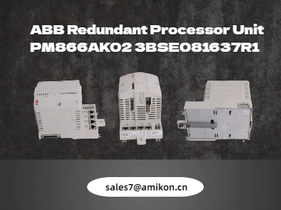 PM866AK02 3BSE081637R1 ABB Yedekli İşlemci Birimi