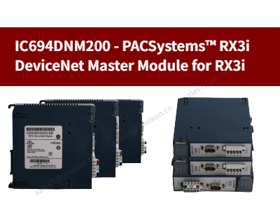 RX3i için IC694DNM200-PACSystems™ RX3i DeviceNet Ana Modülü