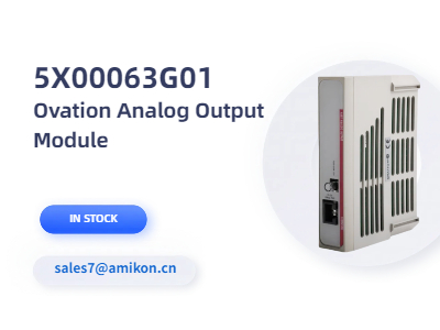 5X00063G01 | Ovation Analog Çıkış Modülü
