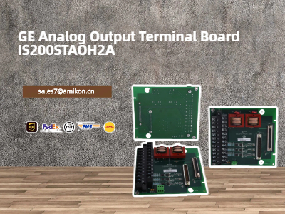 GE Analog Çıkış Terminal Kartı IS200STAOH2A