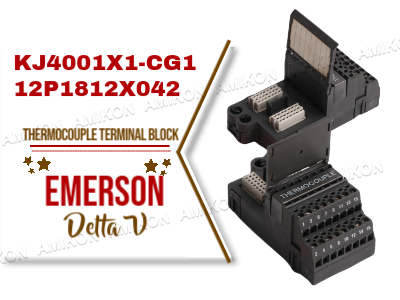 Emerson KJ4001X1-CG1 Termokupl Terminal Bloğu: Endüstriyel Sıcaklık Ölçümü için Güvenilir Bir Çözüm