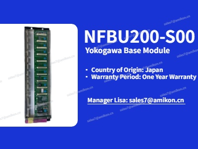 NFBU200-S00 Yokogawa Temel Modülü