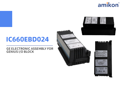 IC660EBD024 Genius I/Ç bloğu için GE elektronik montajı